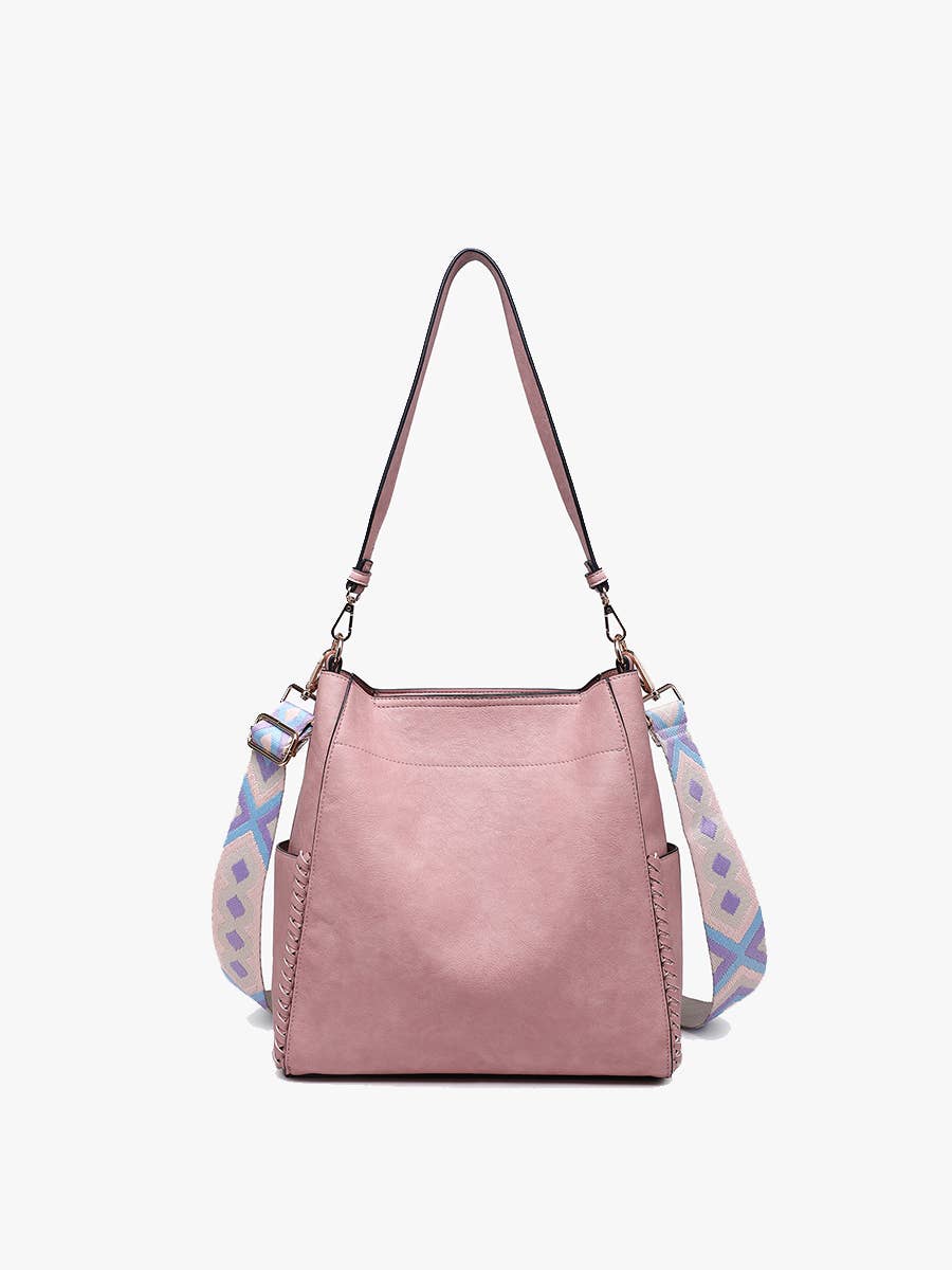 Penny 2-in-1 Bucket Bag w/ Guitar Strap | M2070 : Grey