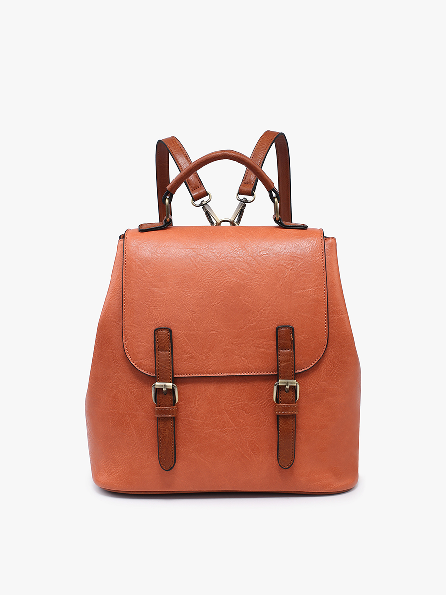 BP1891 Brooks Convertible Backpack/Shoulder Bag: Grey