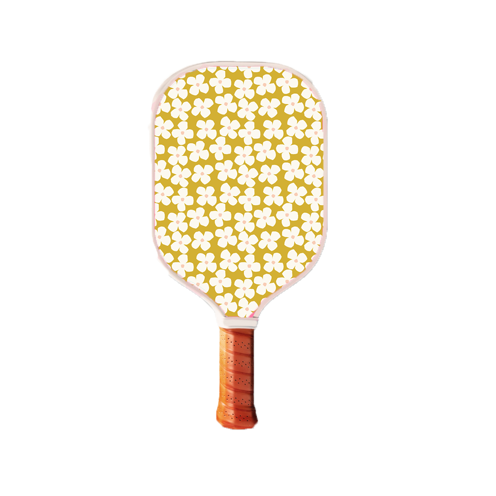 Cute Adult Pickle Ball Paddle - pickleball gifts, floral