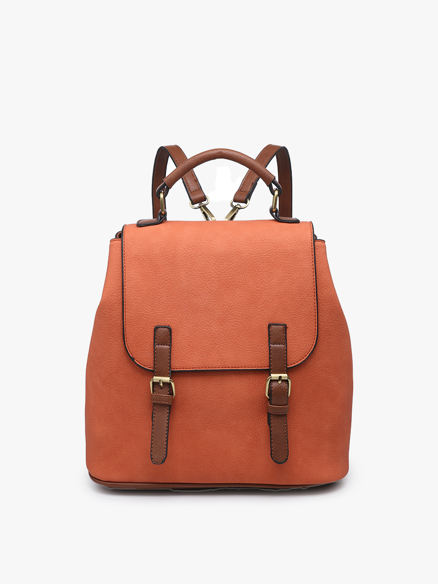 BP1891 Brooks Convertible Backpack/Shoulder Bag: Grey