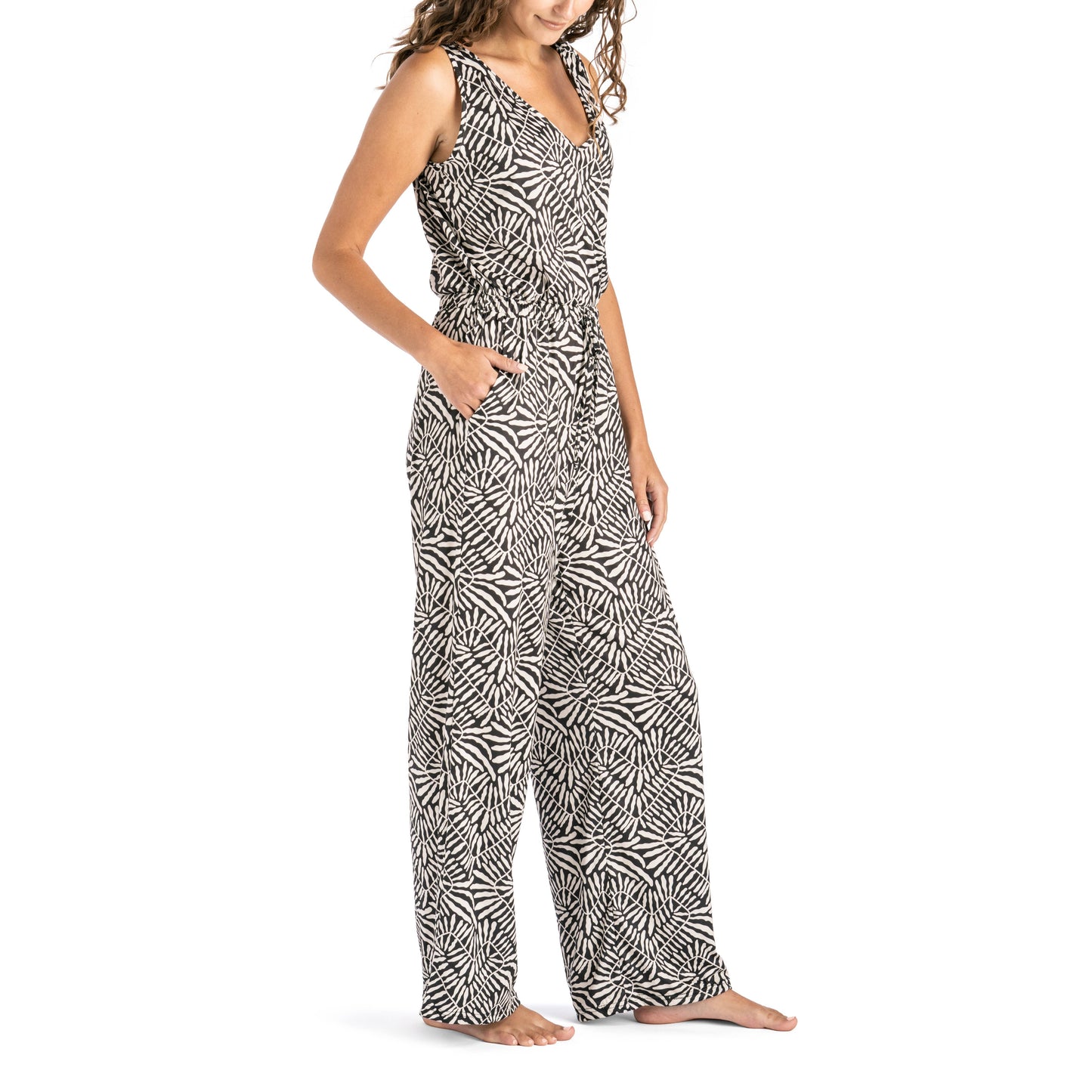 Allthreads Vineyard Jumpsuit Open Stock: Black / Large