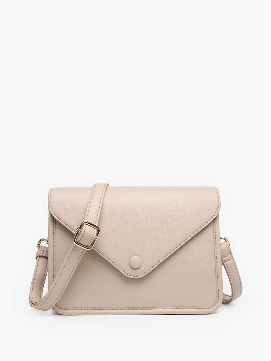 Lagos Envelope Crossbody Clutch – Evening Bag | JN2242 : Black
