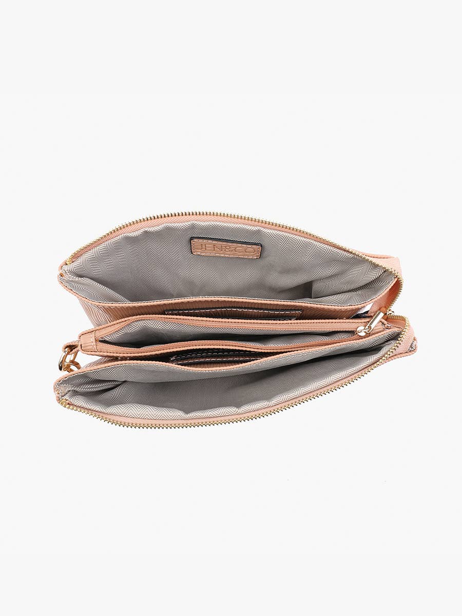 Izzy Textured Crossbody w/ Guitar Strap | M2056TXT : Off White