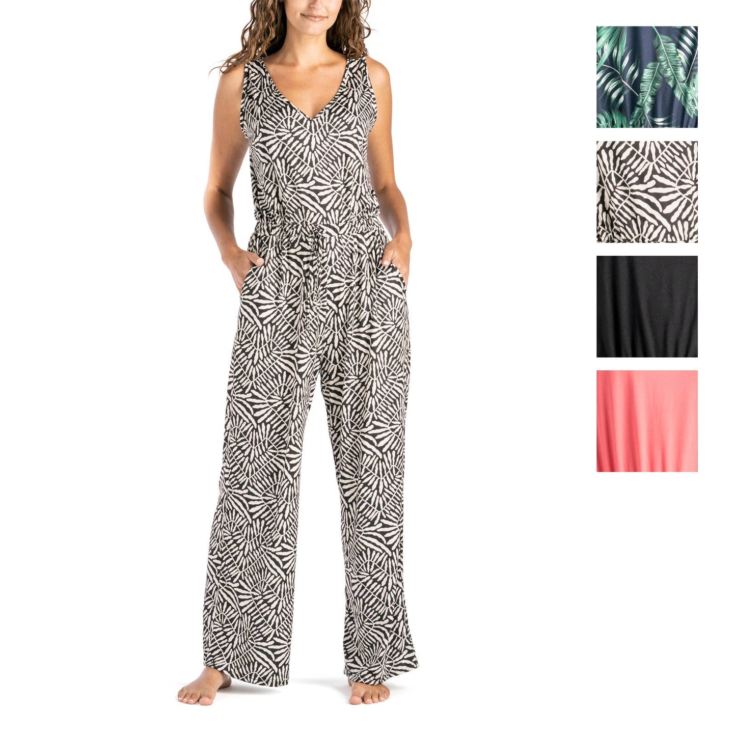 Allthreads Vineyard Jumpsuit Open Stock: Black / Large