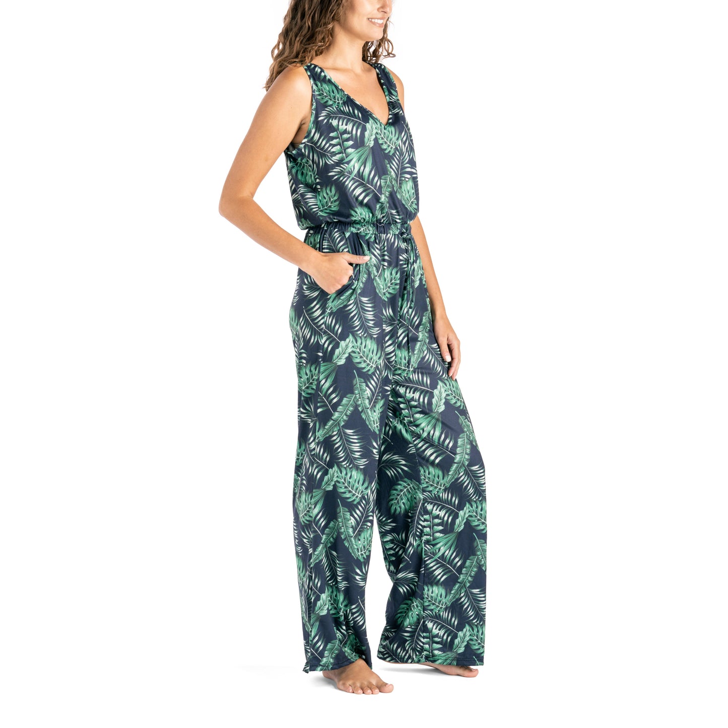 Allthreads Vineyard Jumpsuit Open Stock: Black / Large