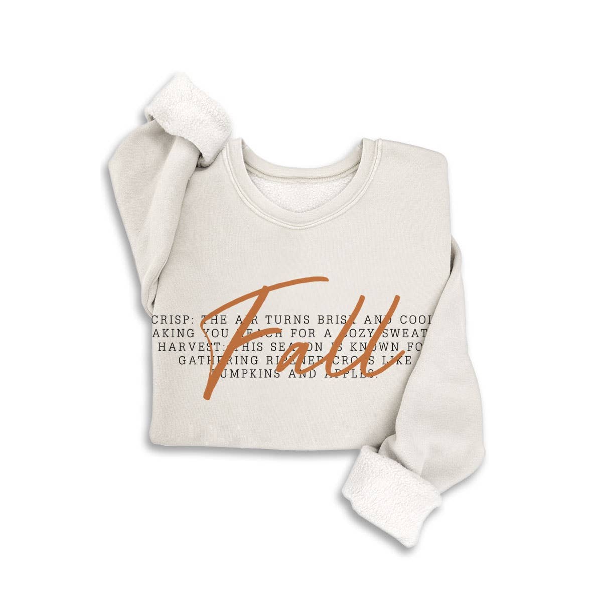 FALL MINERAL SWEATSHIRTS: White