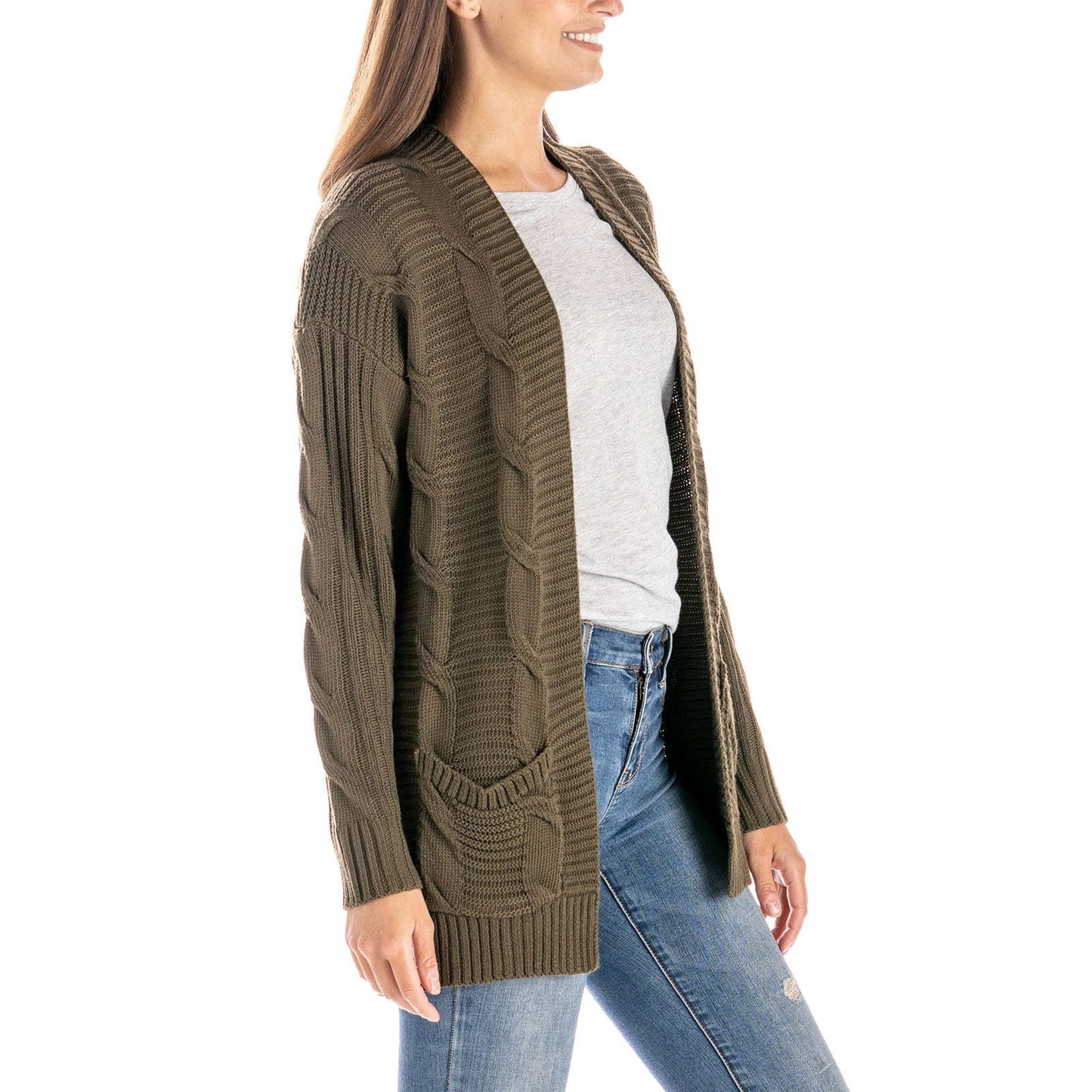 Allthreads Aspen Cardigan Open Stock: Black / Large