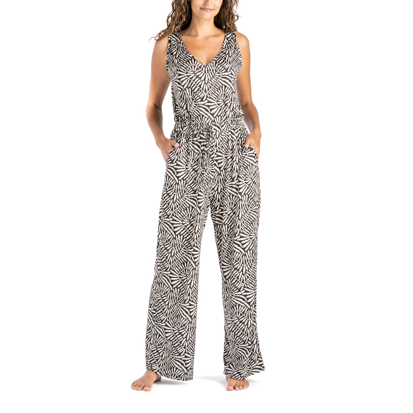 Allthreads Vineyard Jumpsuit Open Stock: Black / Large