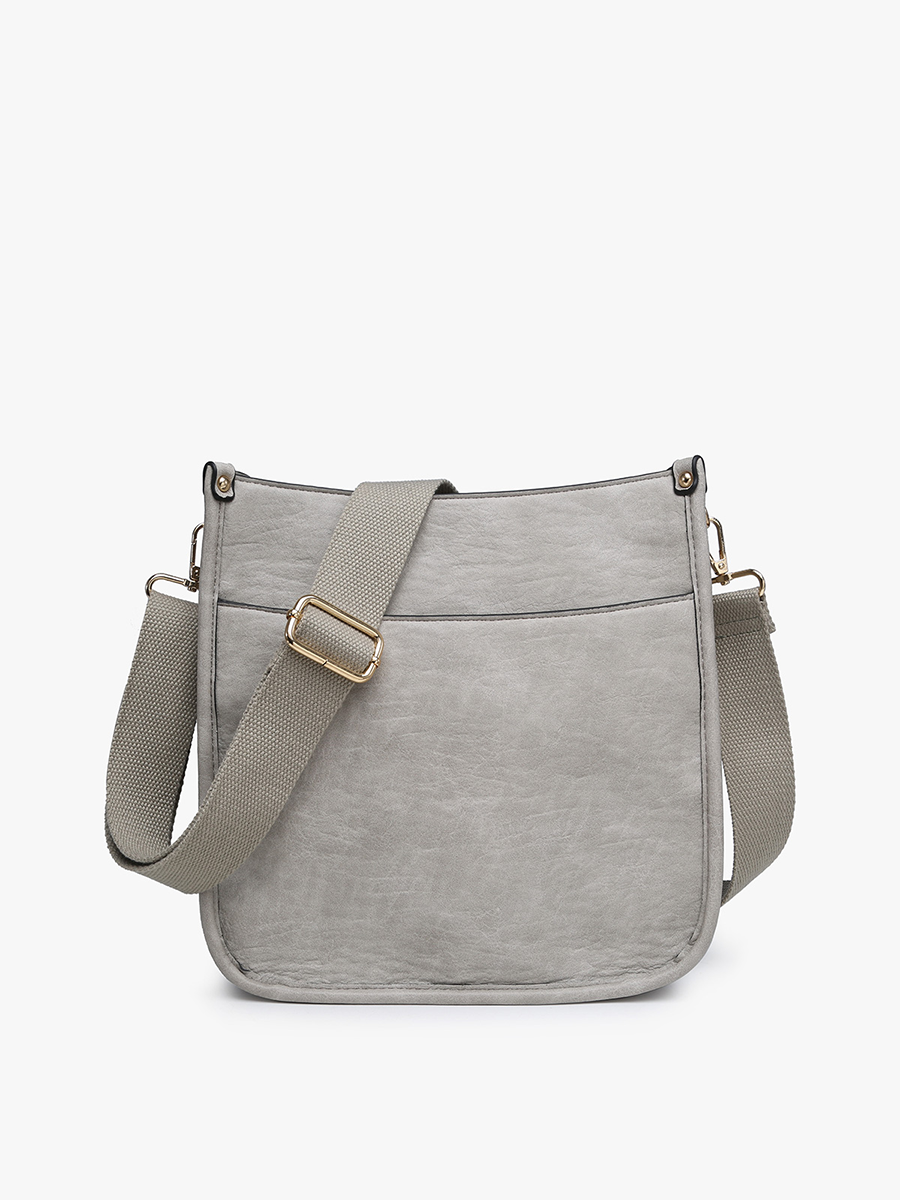 M2168 Posie Crossbody w/ Removable Strap: Brown.Brown
