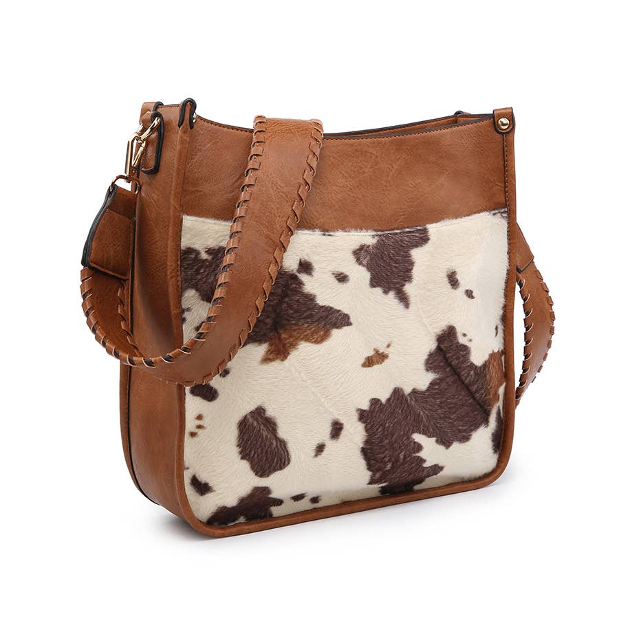 Cow Crossbody with Guitar Strap Bag