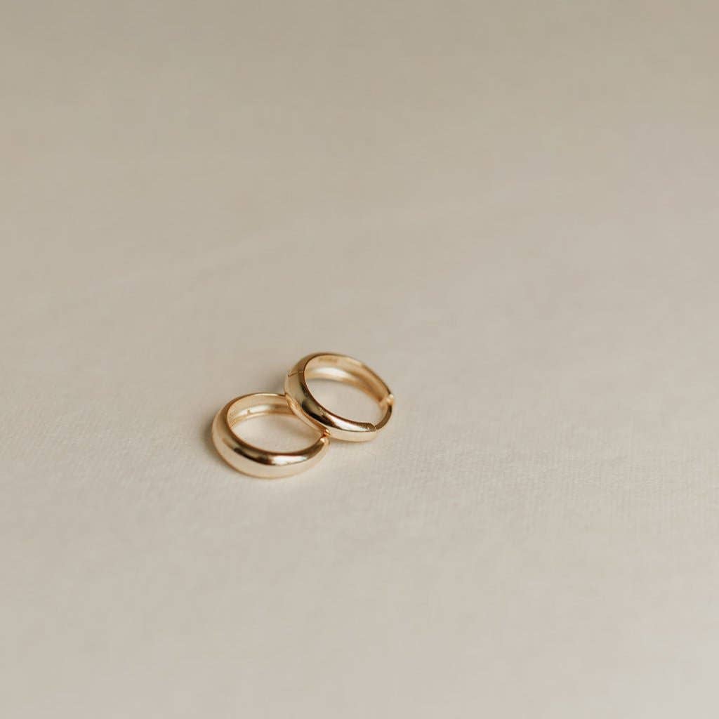 Lexi Chunky Hoops: Gold