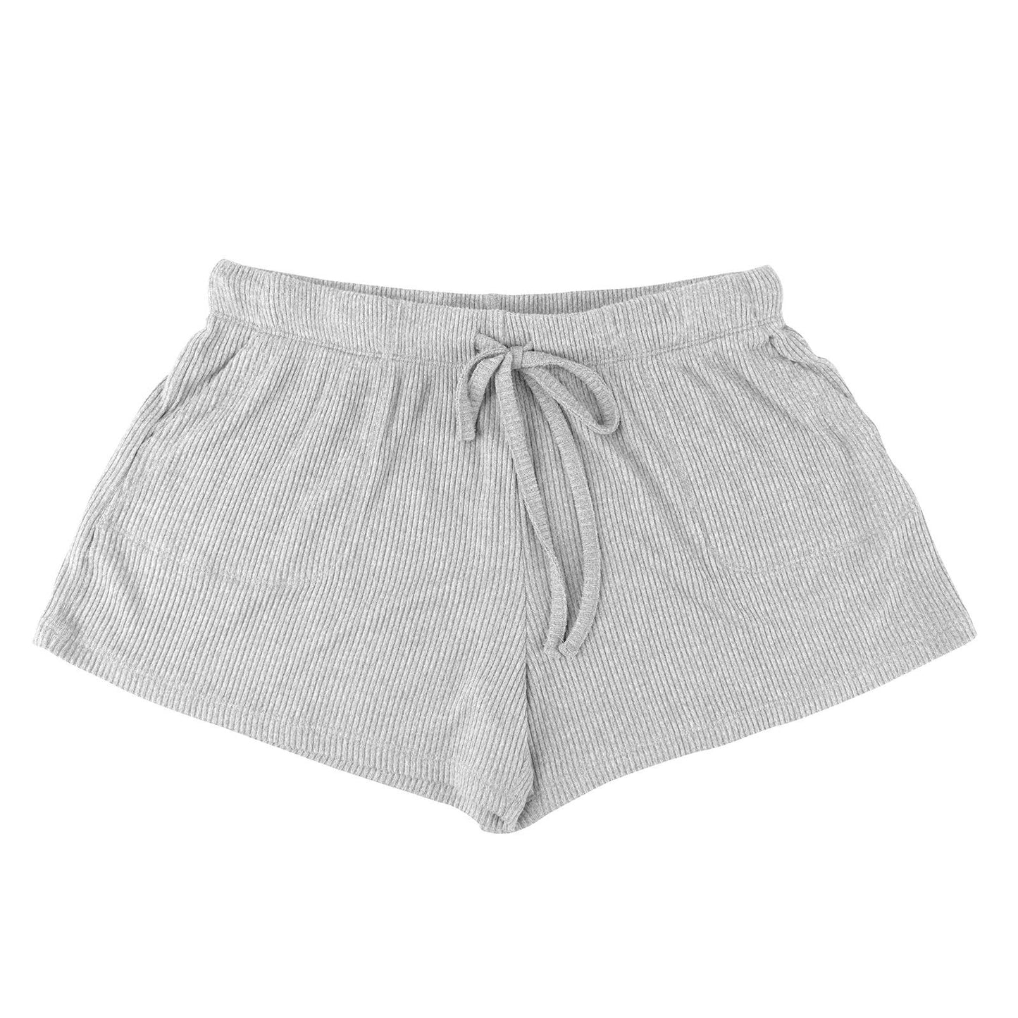 Hello Mello CuddleBlend Shorts Open Stock: Black / Small
