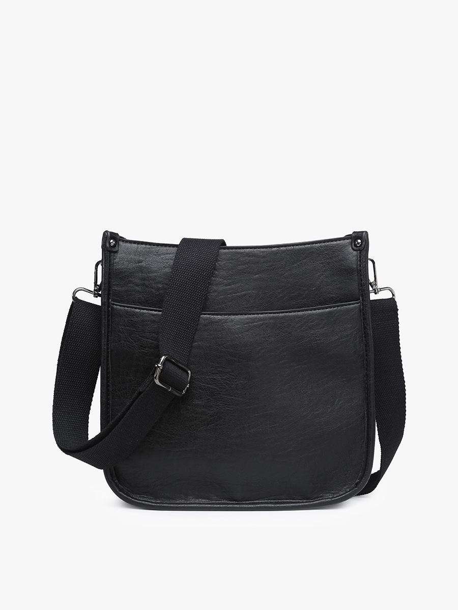 M2168 Posie Crossbody w/ Removable Strap: Brown.Brown