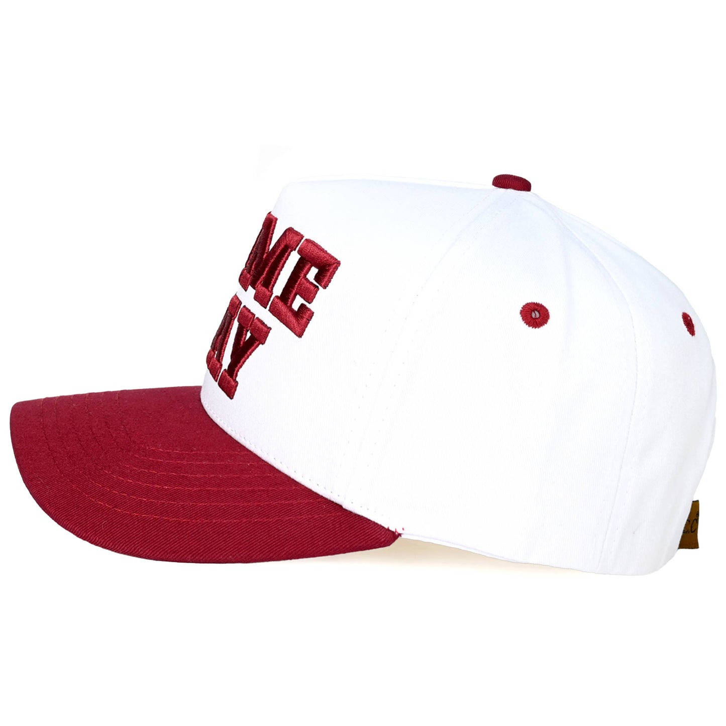 C.C GAME DAY Embroidered Cotton Baseball Cap: Leopard
