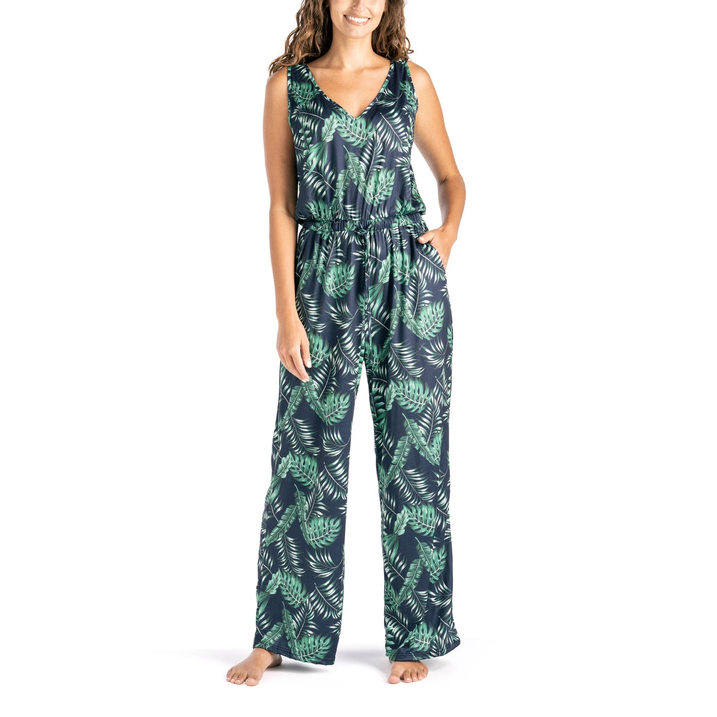 Allthreads Vineyard Jumpsuit Open Stock: Black / Large