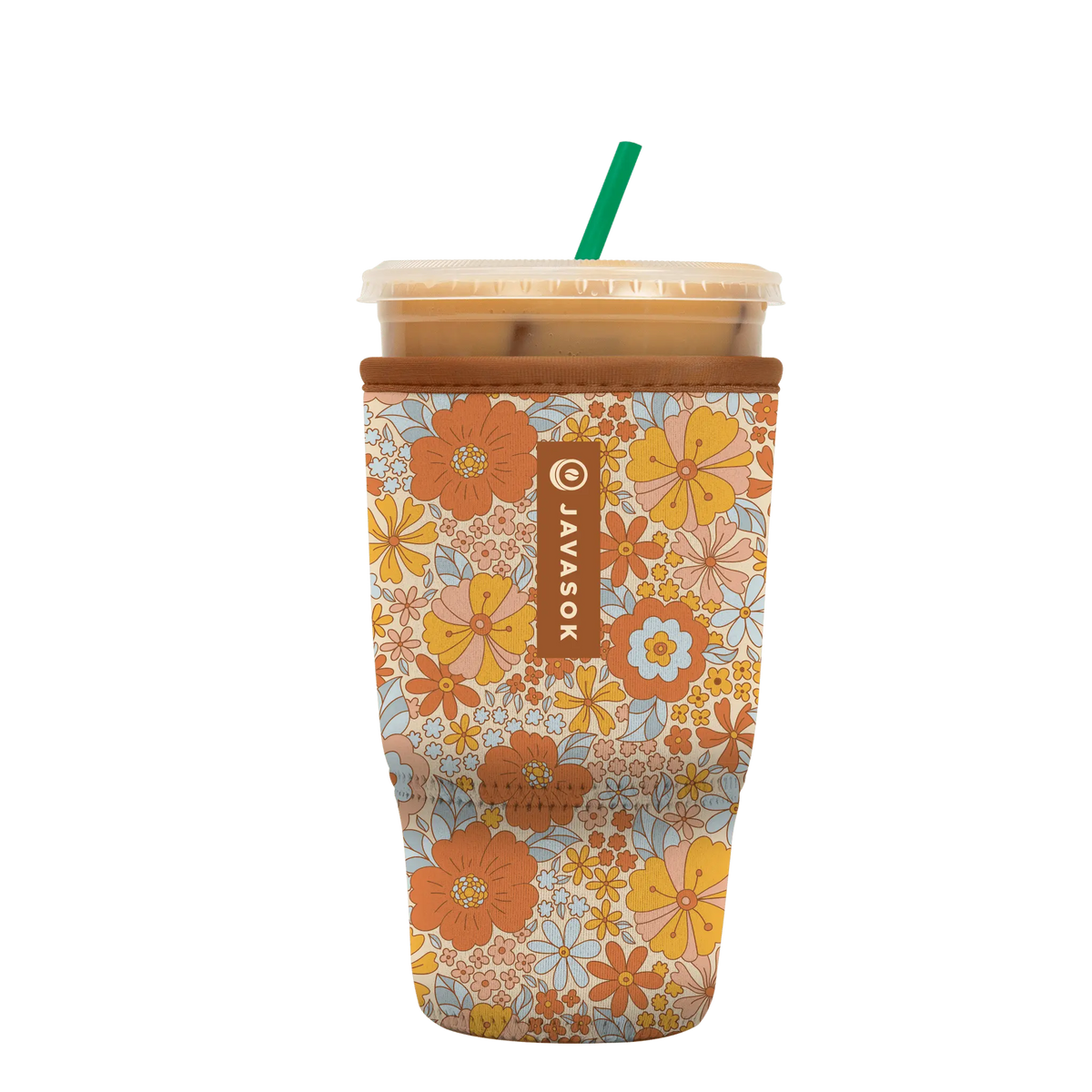 JavaSok - Flower Power: Medium 22-28oz