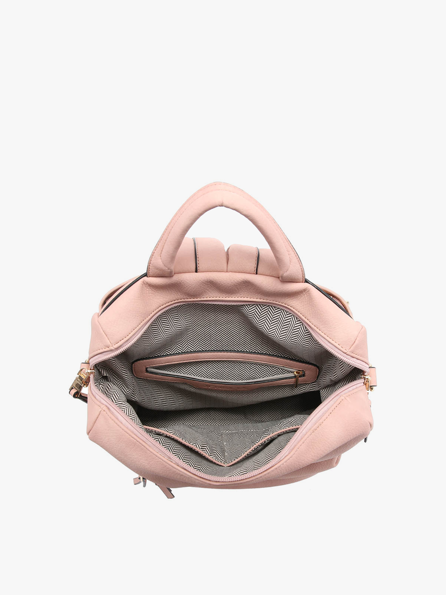 BP1993 Amelia Convertible Backpack w/ Guitar Strap: Coffee