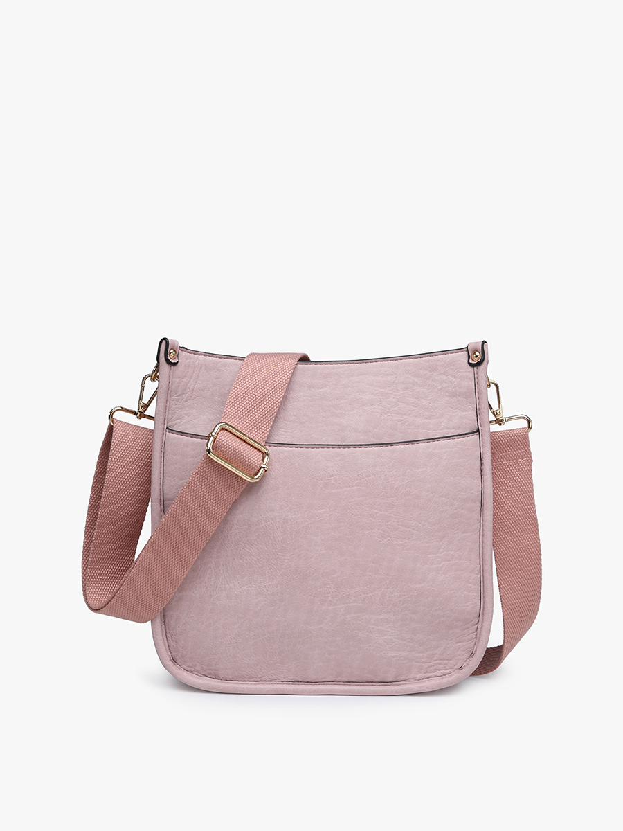 M2168 Posie Crossbody w/ Removable Strap: Brown.Brown