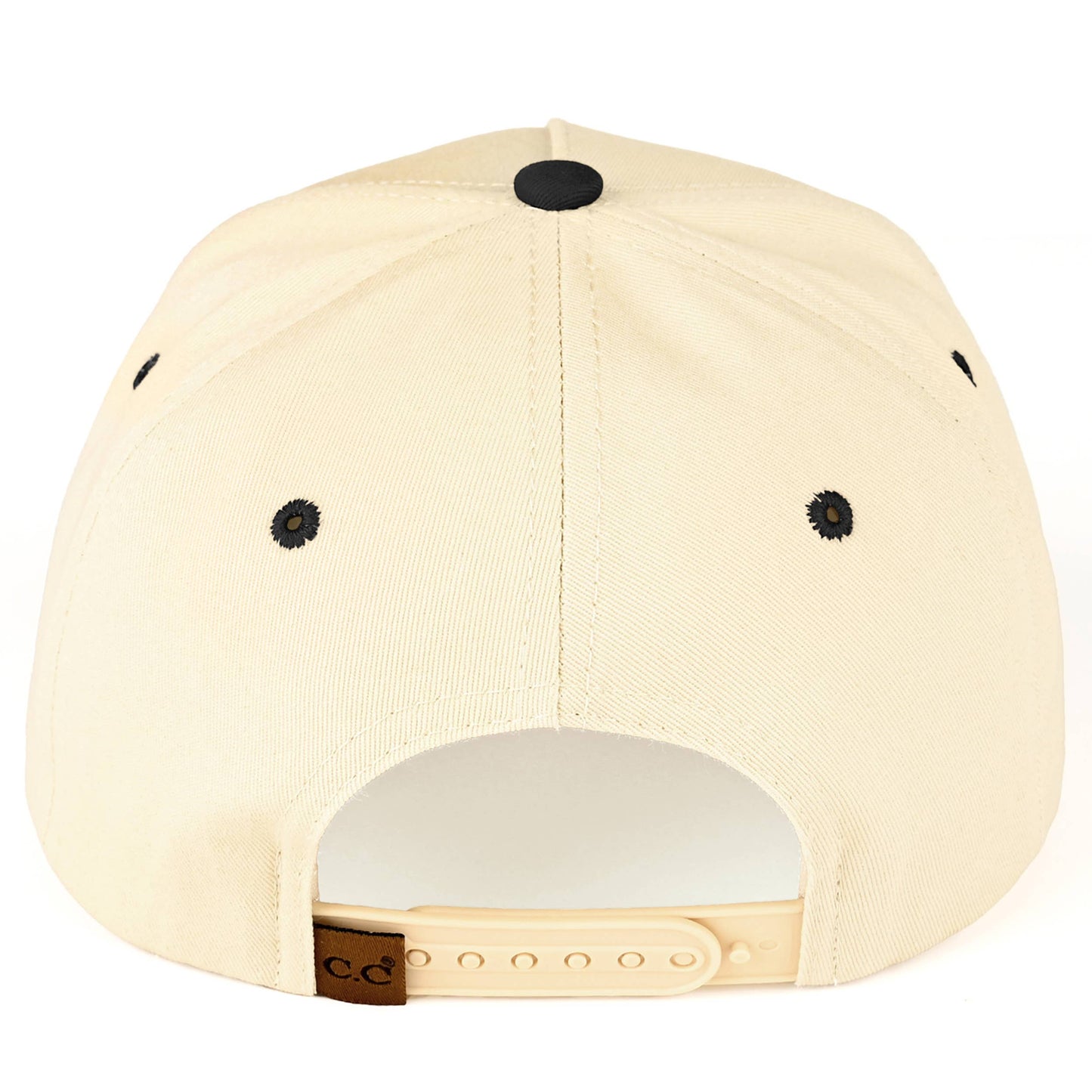 C.C PUT IT ON MY HUSBAND'S TAB Letter Trucker Hat: Brown