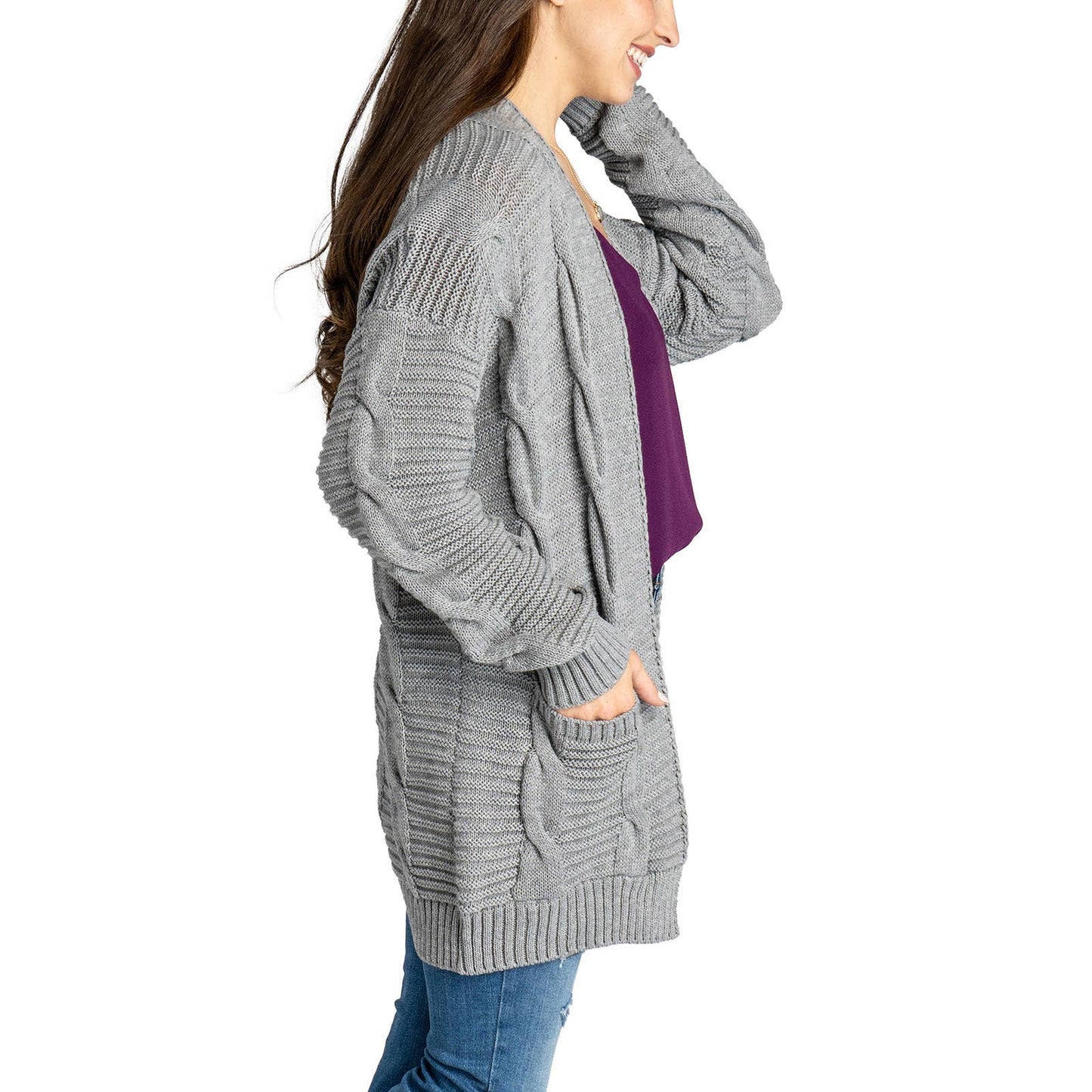 Allthreads Aspen Cardigan Open Stock: Black / Large