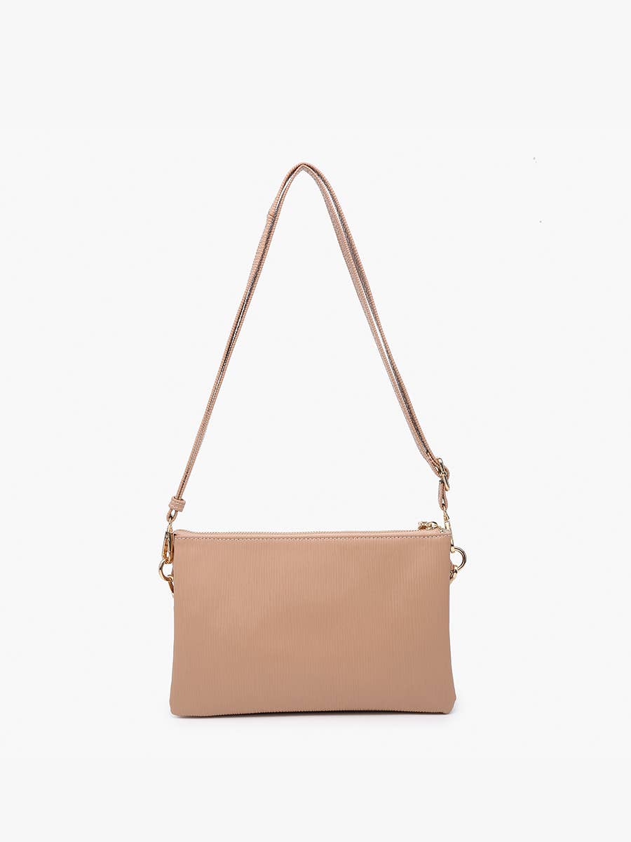 Izzy Textured Crossbody w/ Guitar Strap | M2056TXT : Off White