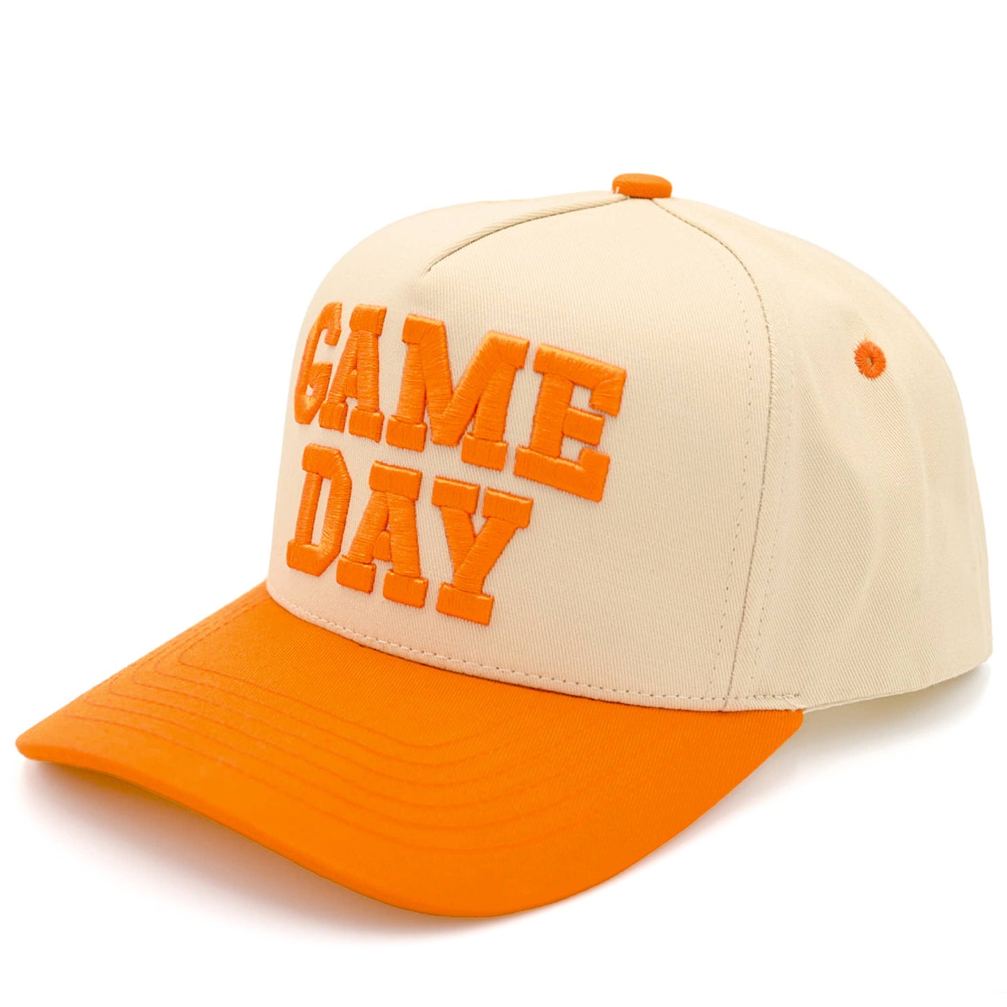 C.C GAME DAY Embroidered Cotton Baseball Cap: Leopard