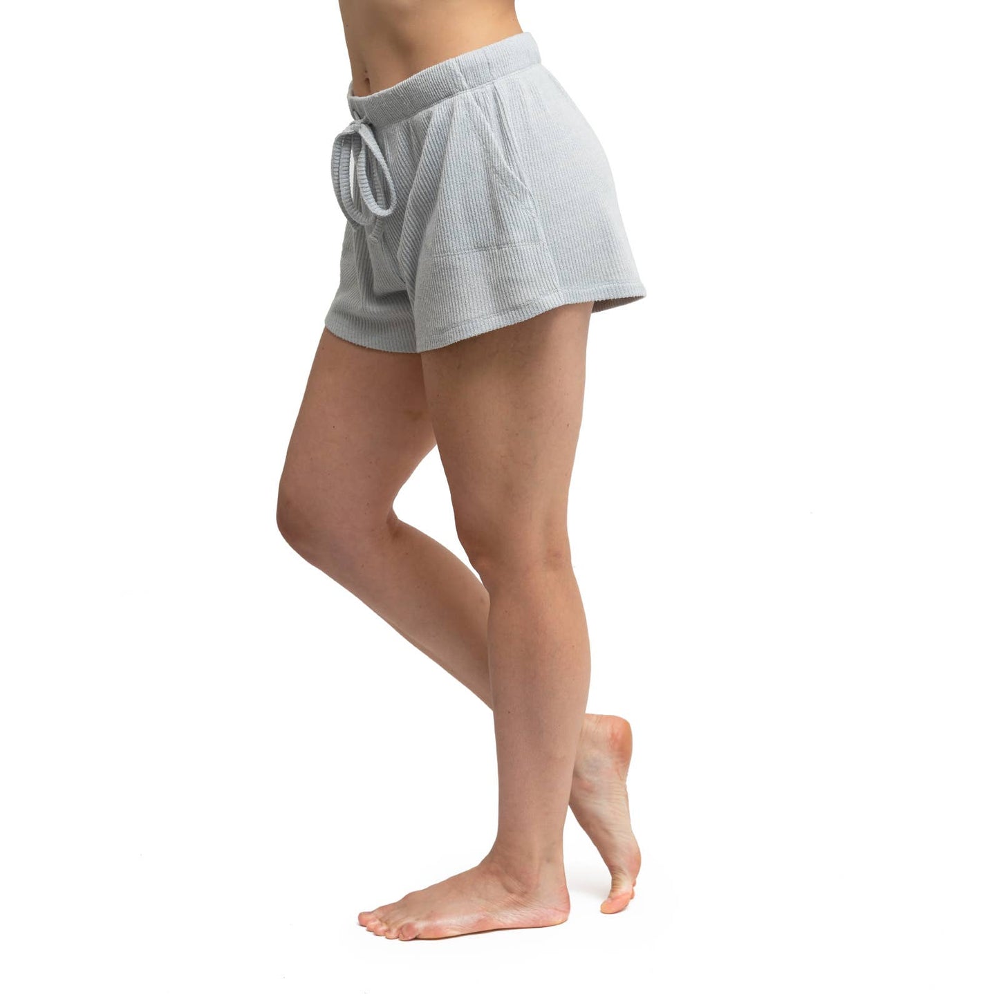Hello Mello CuddleBlend Shorts Open Stock: Black / Medium