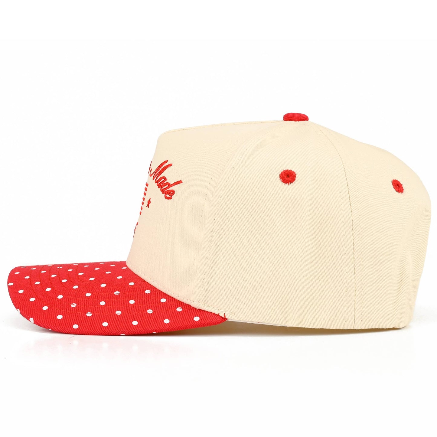 C.C AMERICAN MADE 1776 Letter on Two Tone Trucker Hat: Navy