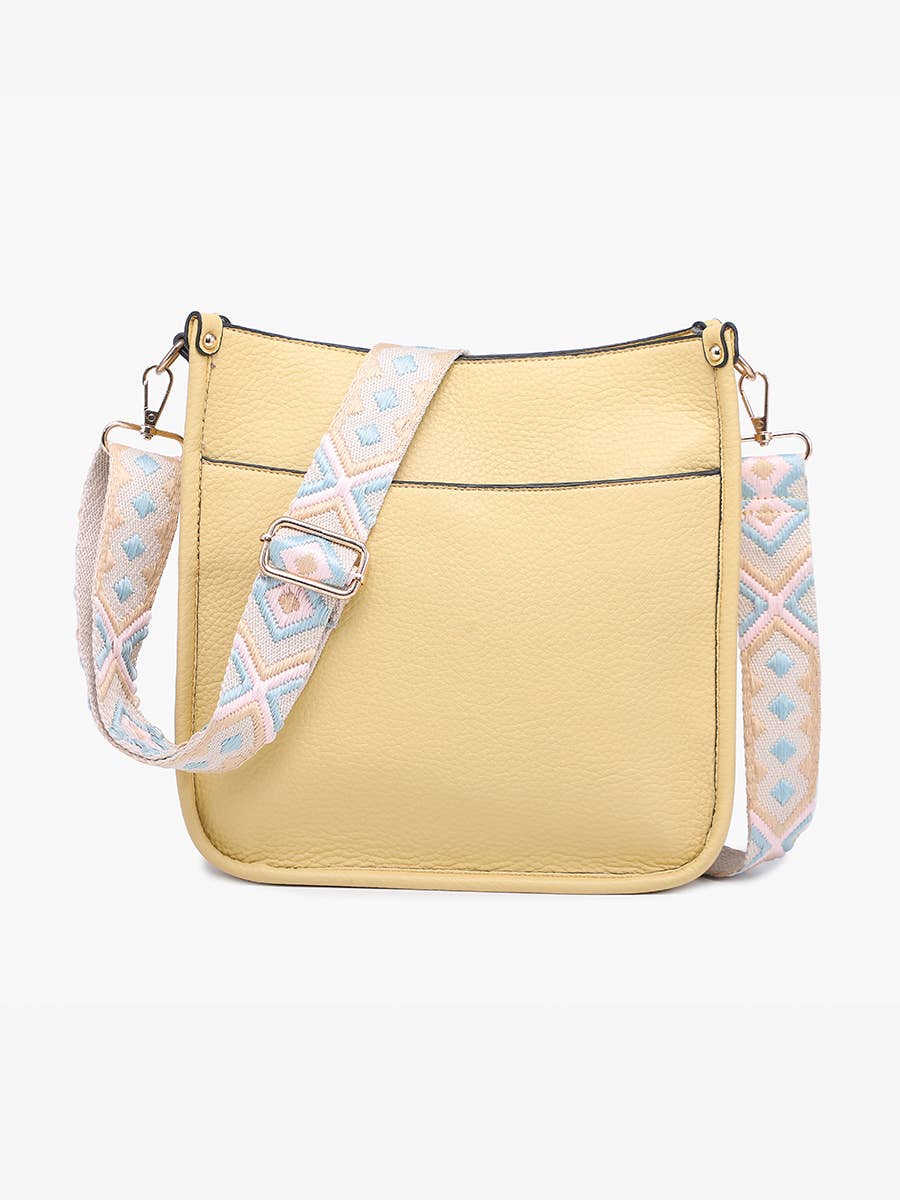 M2168 Posie Crossbody w/ Removable Strap: Brown.Brown