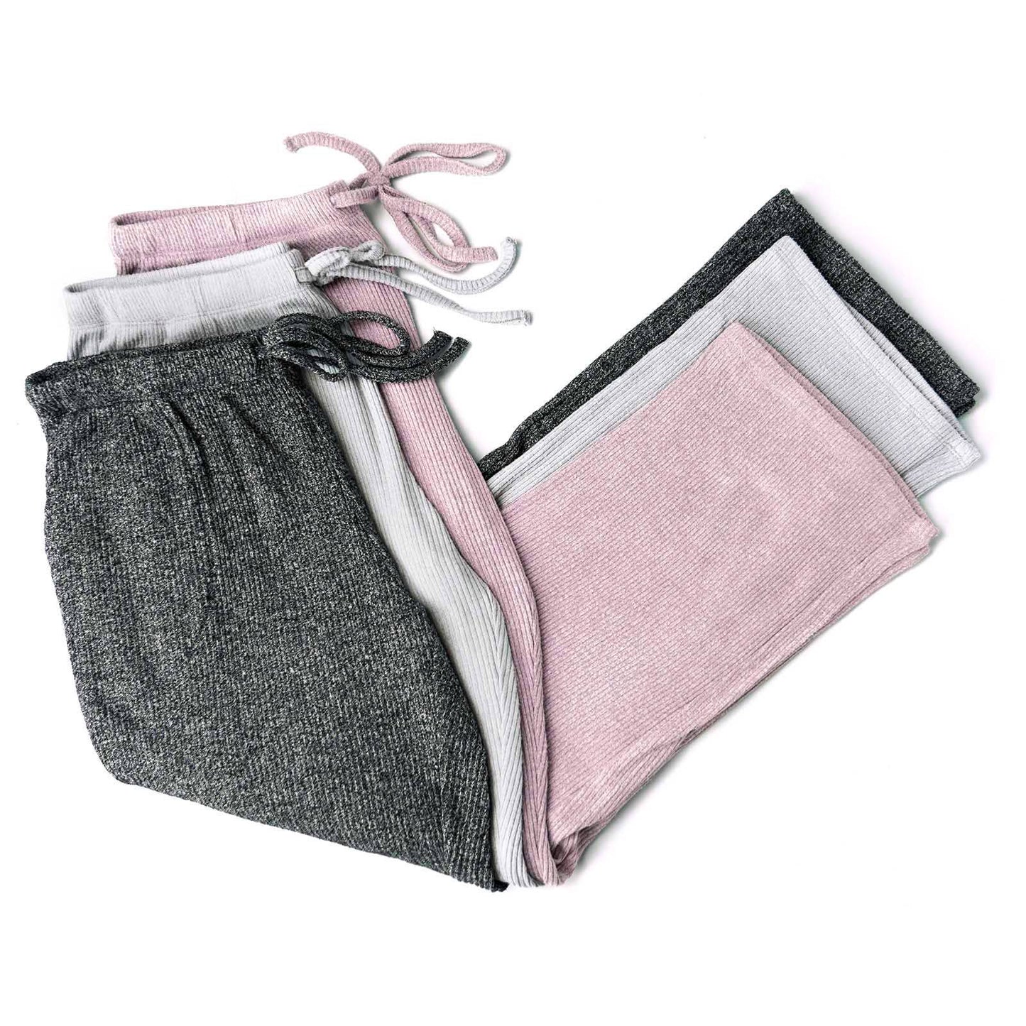 Hello Mello Cuddleblend Pants Open Stock: Black / X-Large