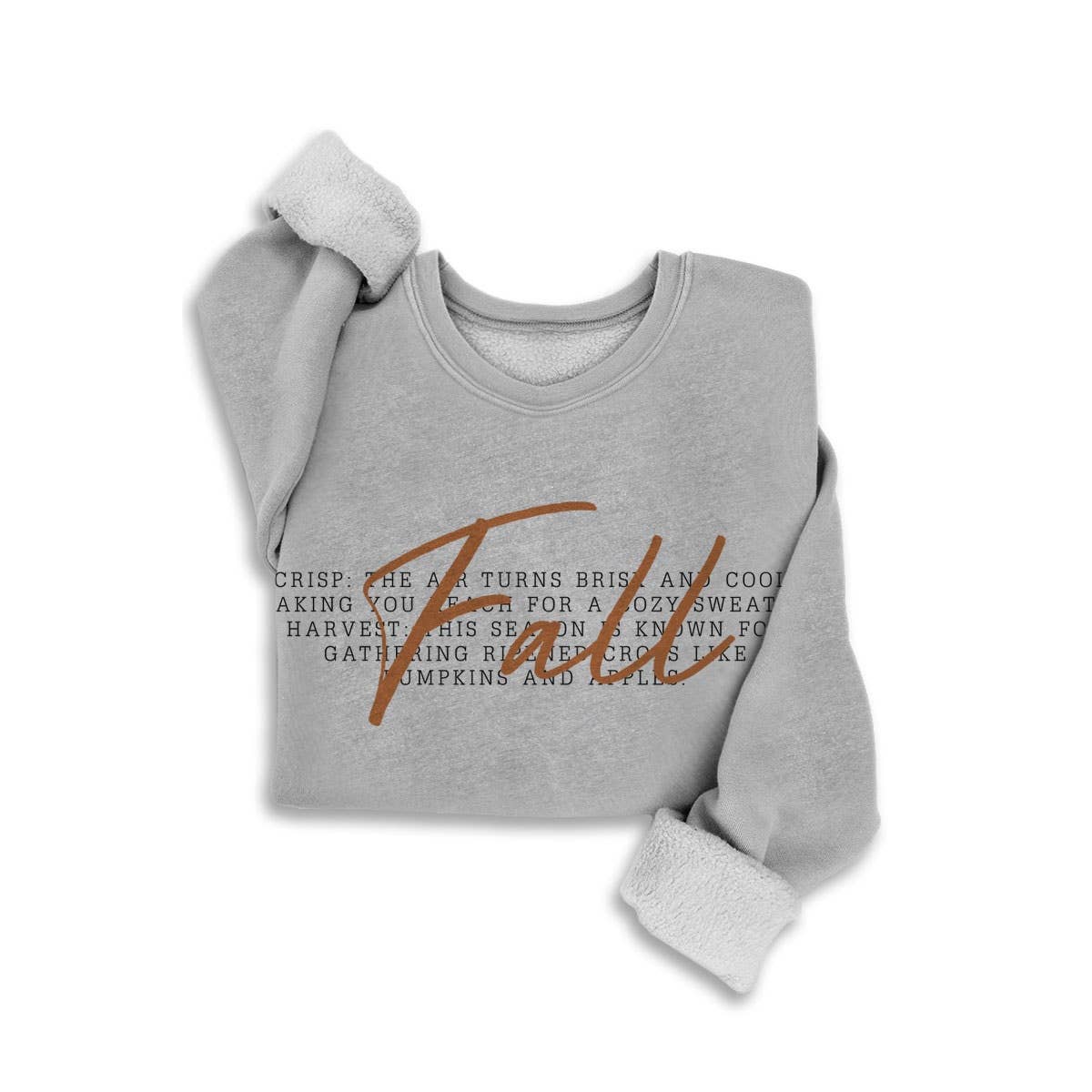 FALL MINERAL SWEATSHIRTS: White / S