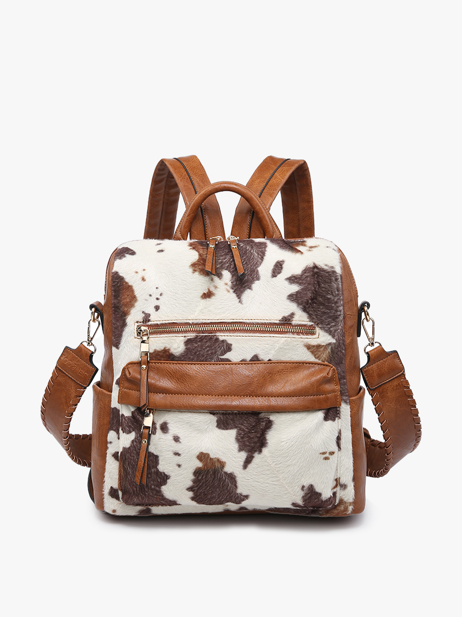 BP1993 Amelia Convertible Backpack w/ Guitar Strap: Coffee