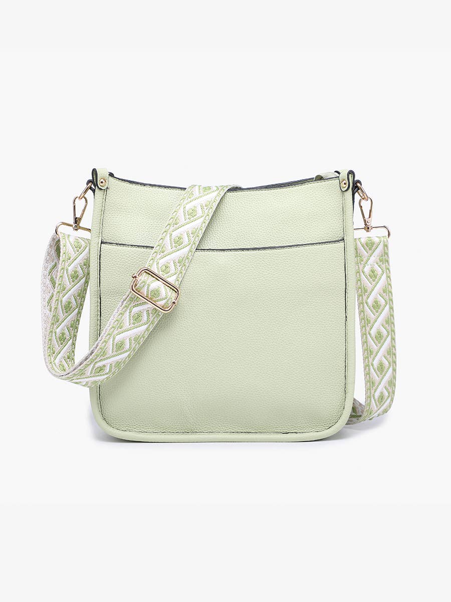 M2168 Posie Crossbody w/ Removable Strap: Brown.Brown