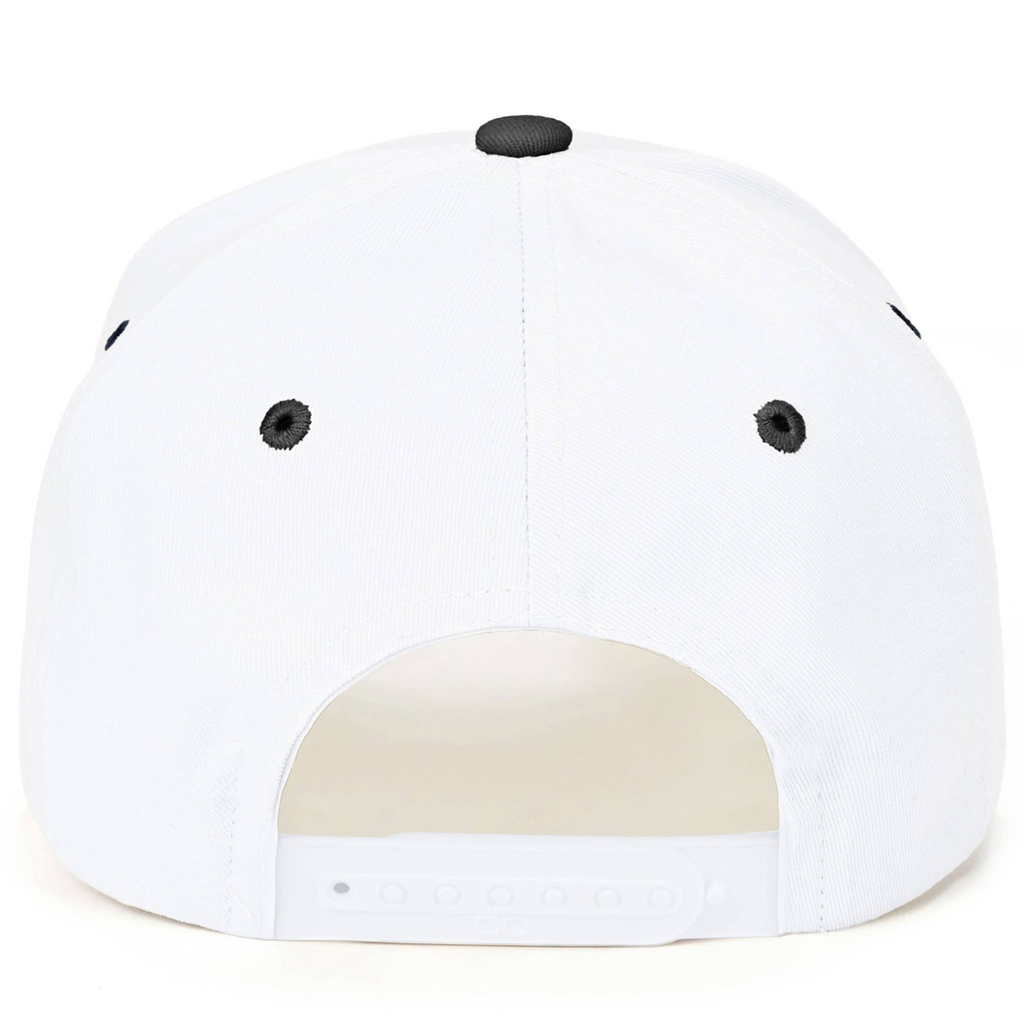 C.C PAR-TEE TIME Letter Embroidered on Two Tone Trucker Hat: Black