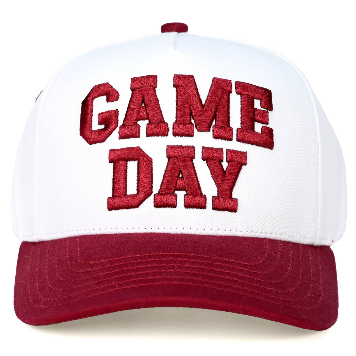 C.C GAME DAY Embroidered Cotton Baseball Cap: Leopard