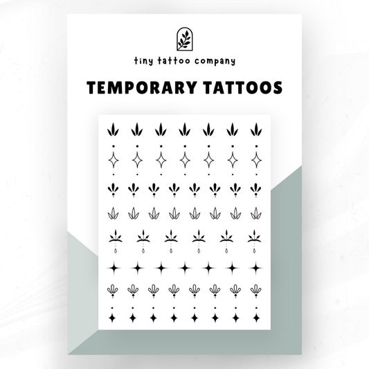 Ornamental/Henna Temporary Tattoo Pack ✶