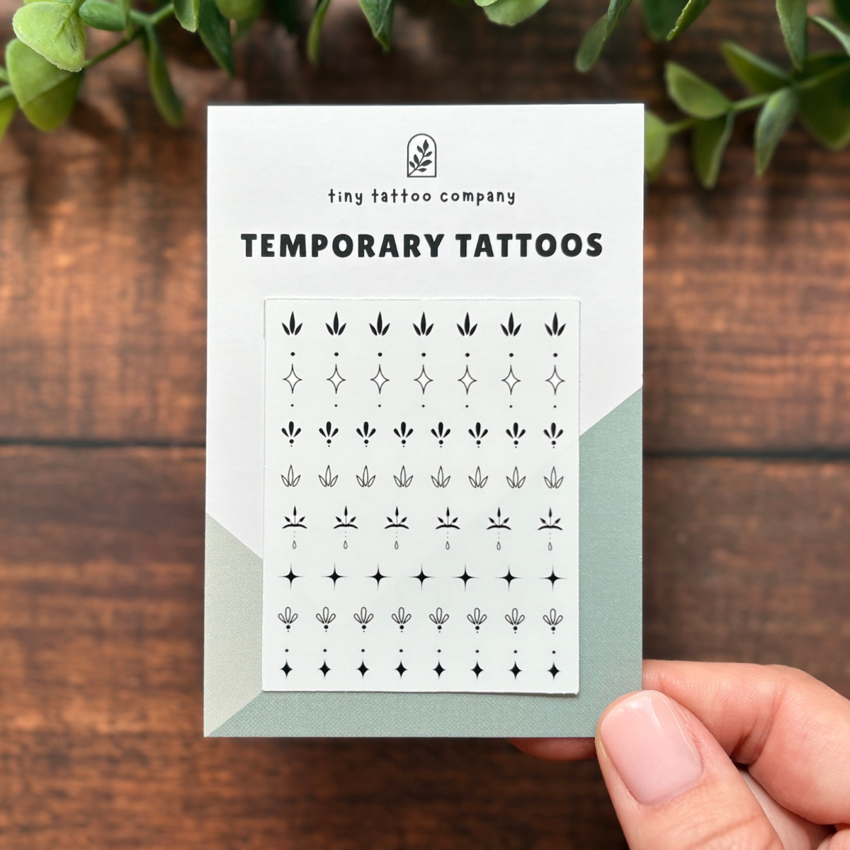 Ornamental/Henna Temporary Tattoo Pack ✶: With Hanging Tab