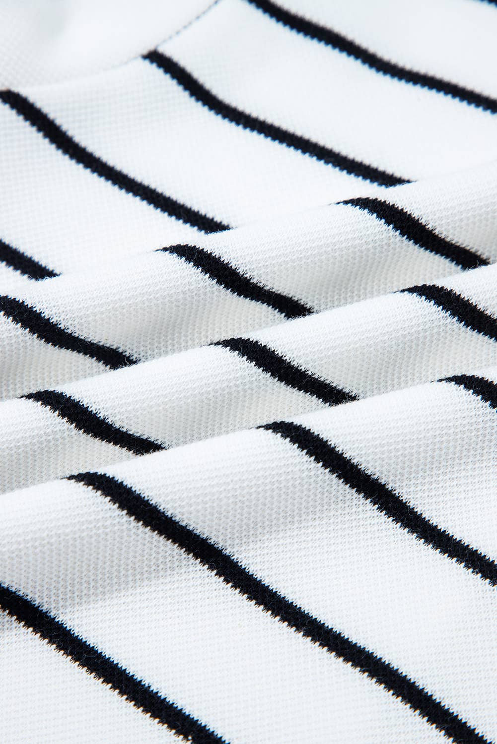 Casual Style Striped Short Sleeve Two-Piece Set | S-XL: As shown / Missy / S