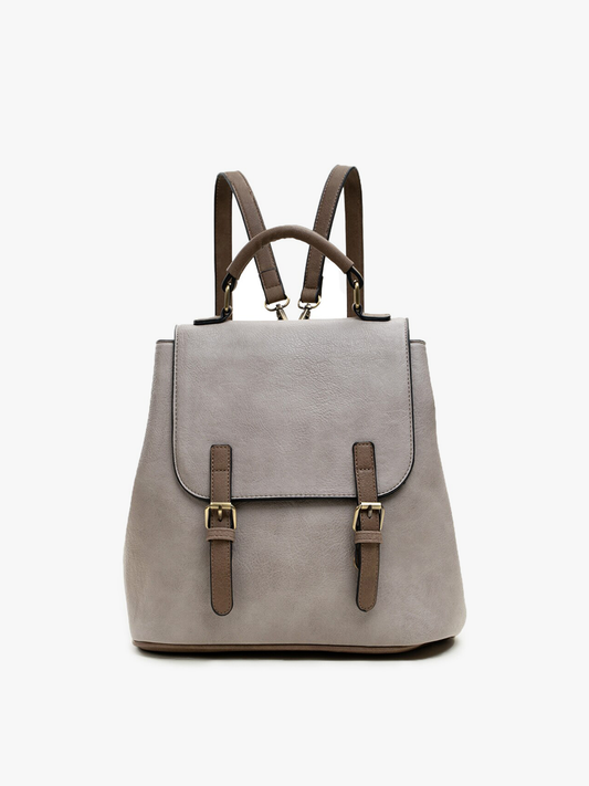 BP1891 Brooks Convertible Backpack/Shoulder Bag: Grey