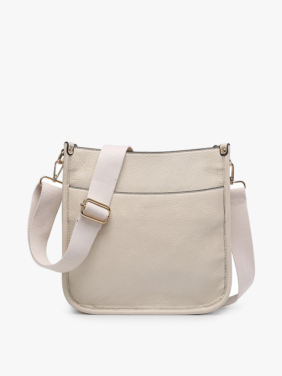 M2168 Posie Crossbody w/ Removable Strap: Brown.Brown
