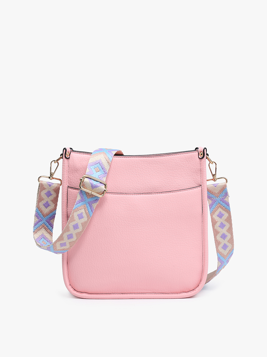M2168 Posie Crossbody w/ Removable Strap: Brown.Brown