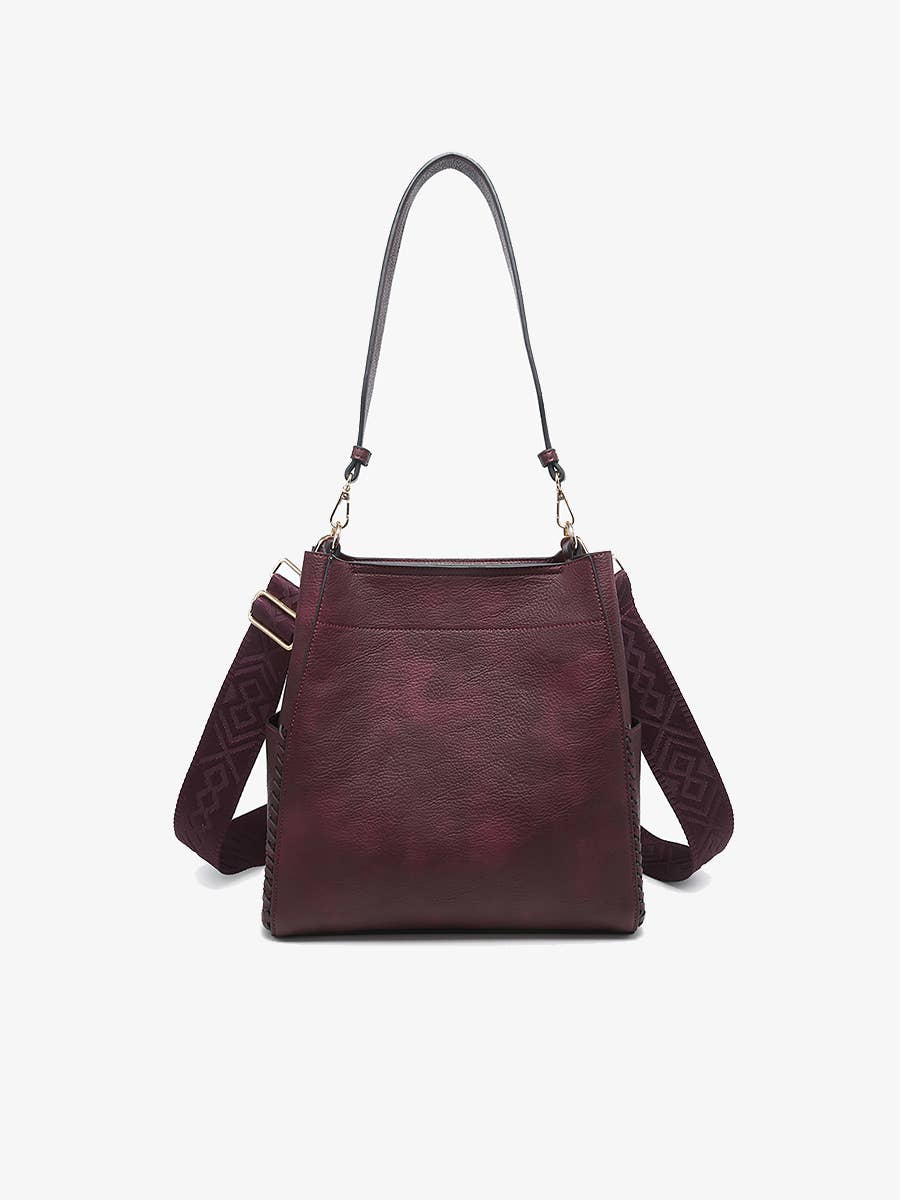 Penny 2-in-1 Bucket Bag w/ Guitar Strap | M2070 : Grey