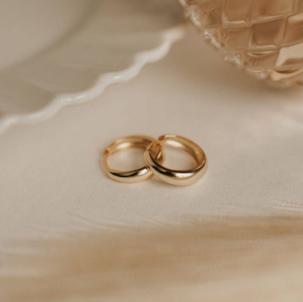 Lexi Chunky Hoops: Silver