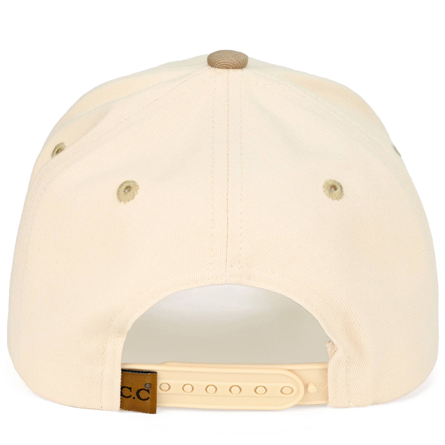 C.C MAMA Letter embroidered Snapback Trucker Hat: Light Pink