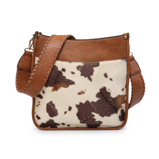 Cow Crossbody with Guitar Strap Bag