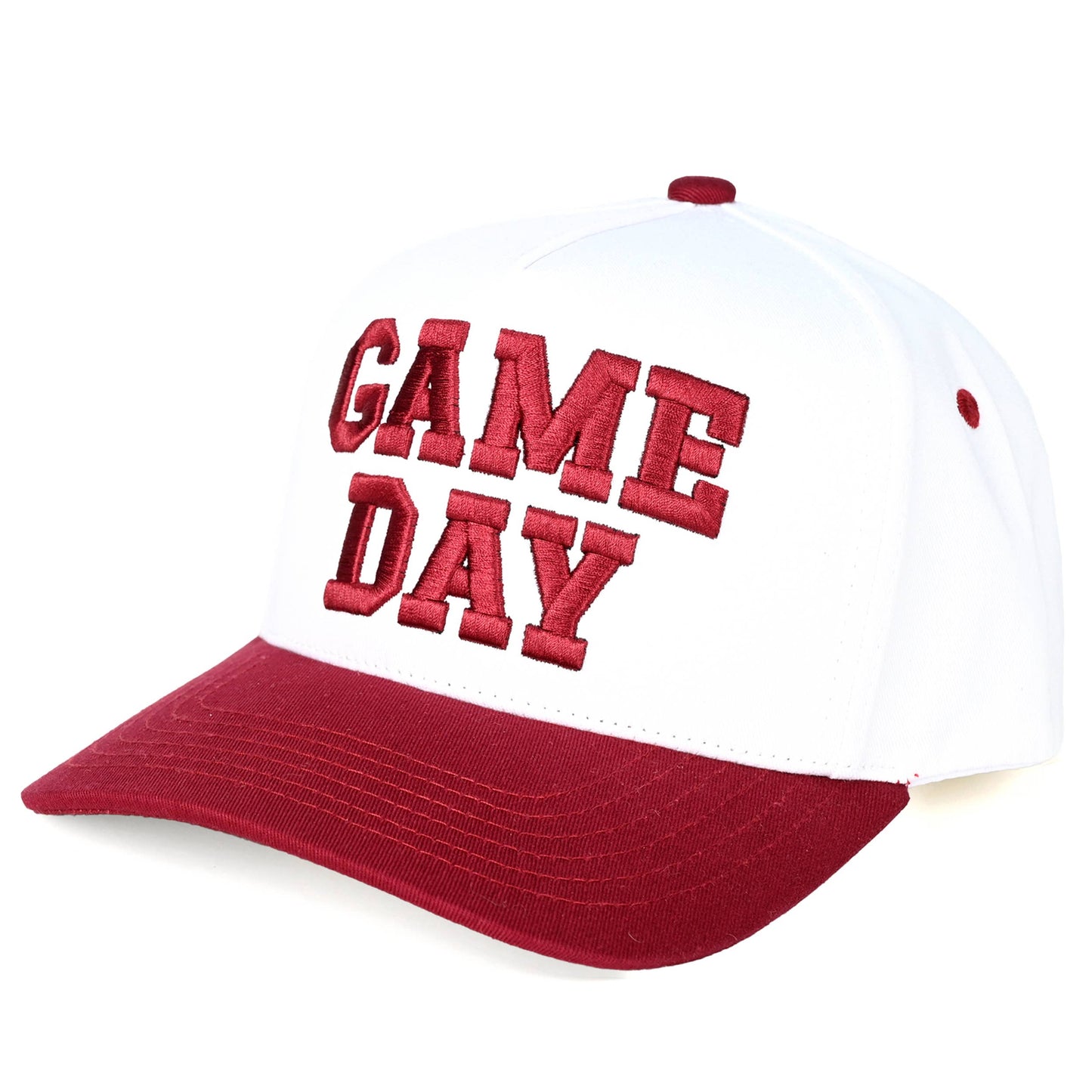 C.C GAME DAY Embroidered Cotton Baseball Cap: Leopard