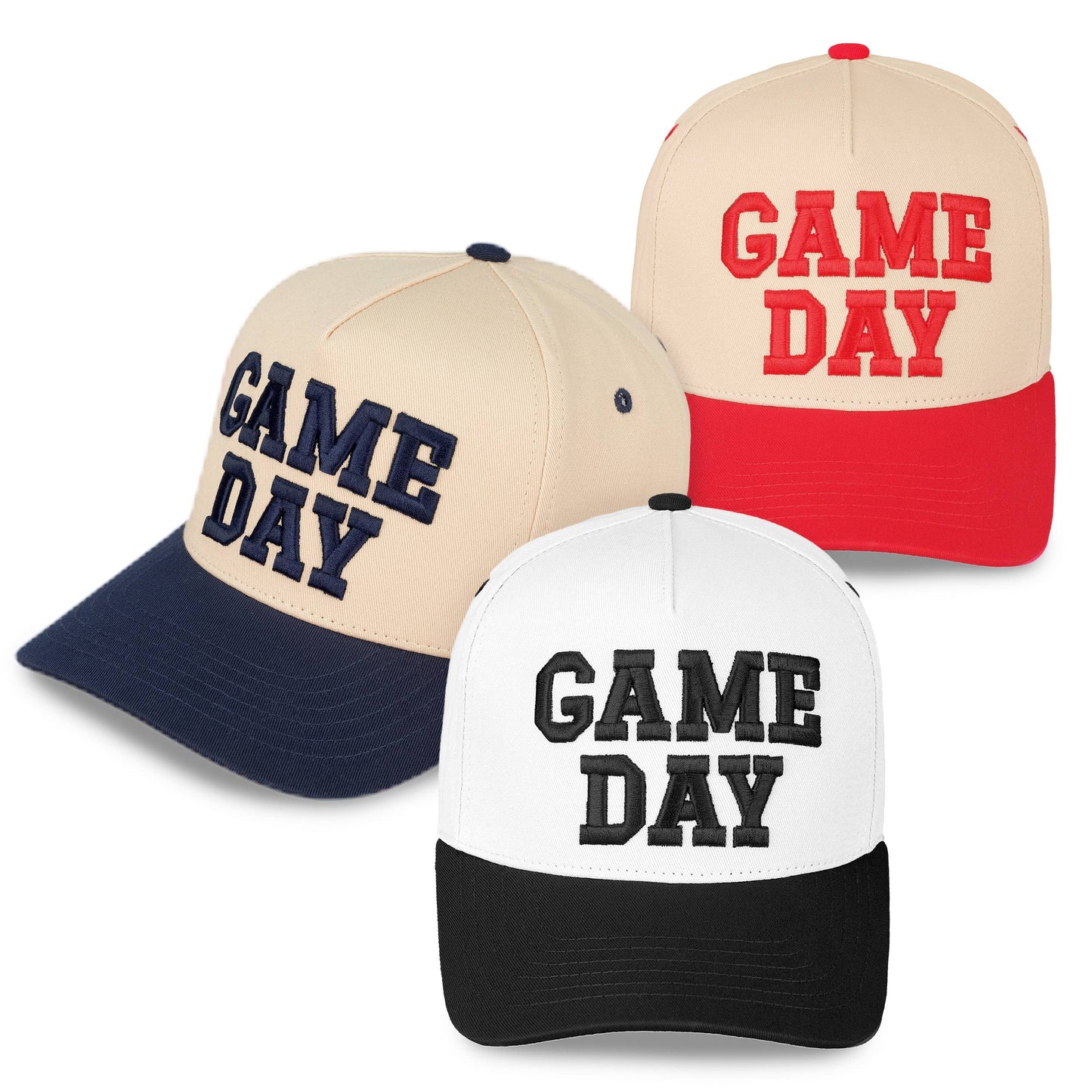 C.C GAME DAY Embroidered Cotton Baseball Cap: Leopard