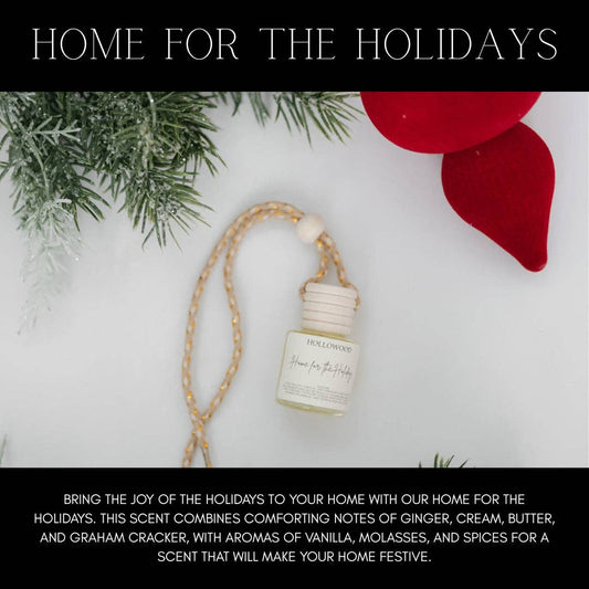 HOLIDAY CAR DIFFUSER: HOME FOR THE HOLIDAYS