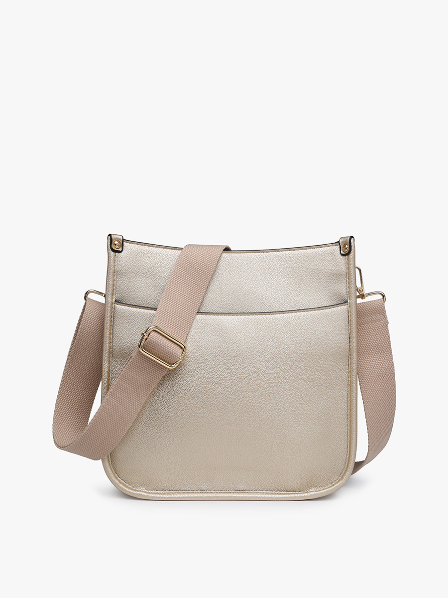 M2168 Posie Crossbody w/ Removable Strap: Brown.Brown
