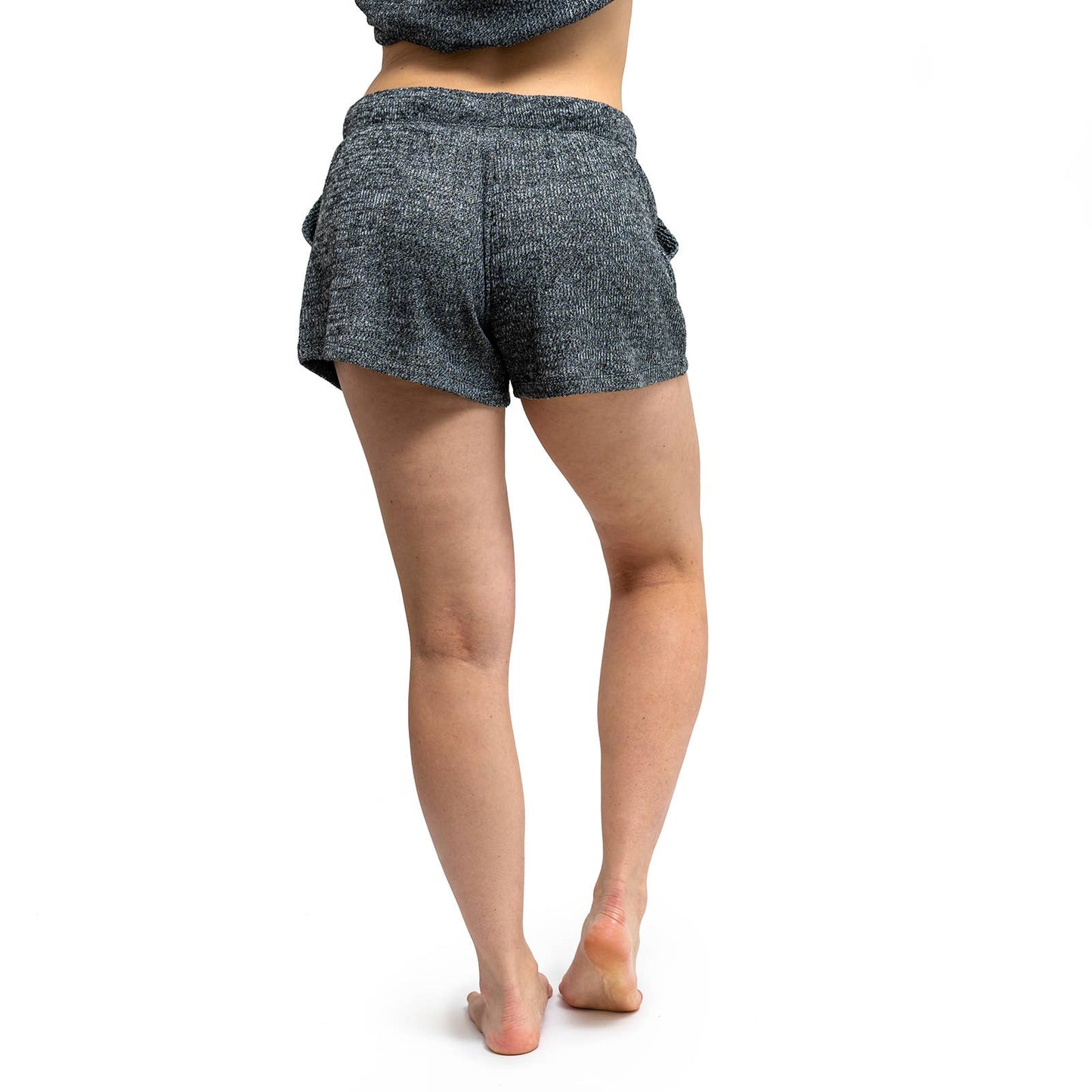 Hello Mello CuddleBlend Shorts Open Stock: Black / Small